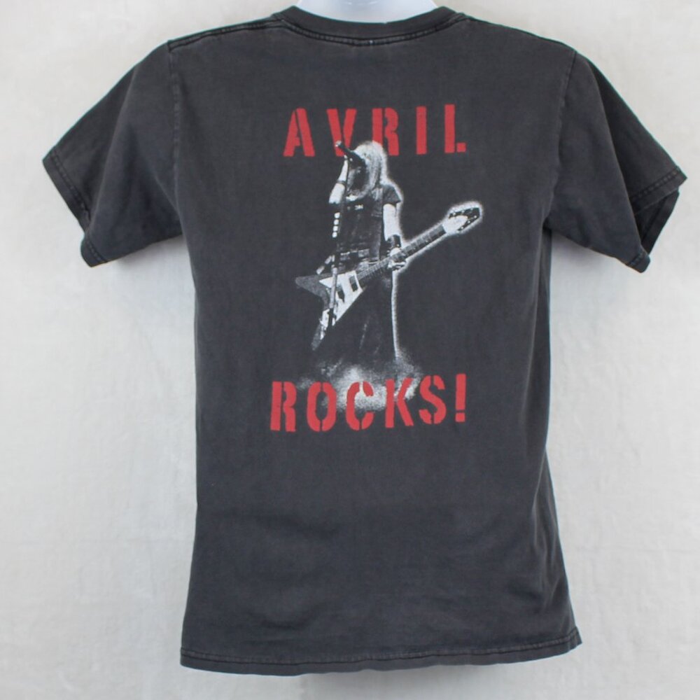 Rare Vintage 2003 Avril Lavigne Rocks T Shirt (S)